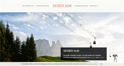 Desktop Screenshot of dieseiseralm.com